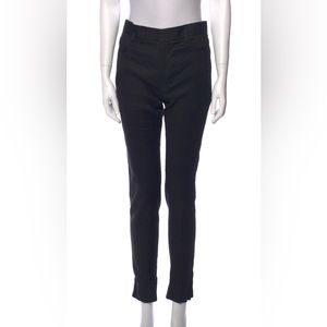 Haider Ackerman Black with Yellow Trim New With Tag Cotton Pants